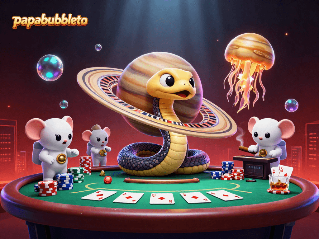 Experience the thrill of gambling amidst stunning cosmic visuals at papabubbleto with engaging gameplay elements.