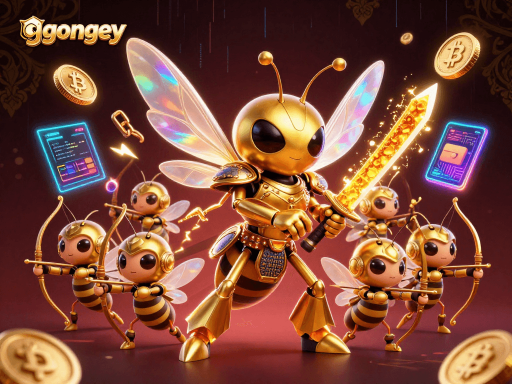 Engage with ggongey in a vibrant 3D casino adventure filled with crypto excitement.
