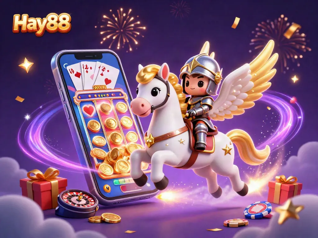 Experience thrilling gameplay with Hay88's diverse casino action and vibrant winning moments.