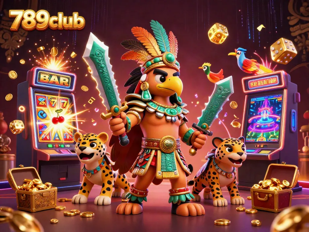 Experience thrilling gameplay with 789club's vibrant slot machines bursting with treasures.