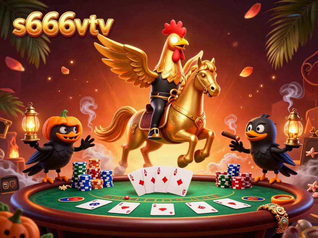 Experience thrilling casino action and vibrant gameplay in this visually stunning s666vtv scene.