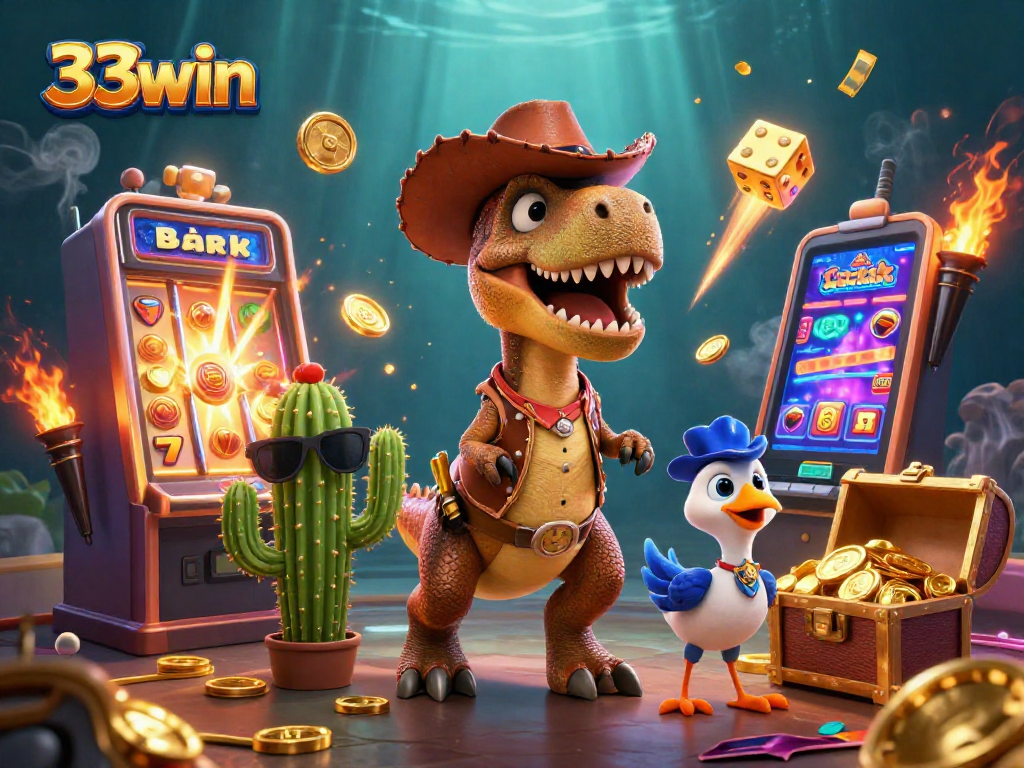 Engage with thrilling 33win casino adventures featuring vibrant characters and dynamic gameplay elements.